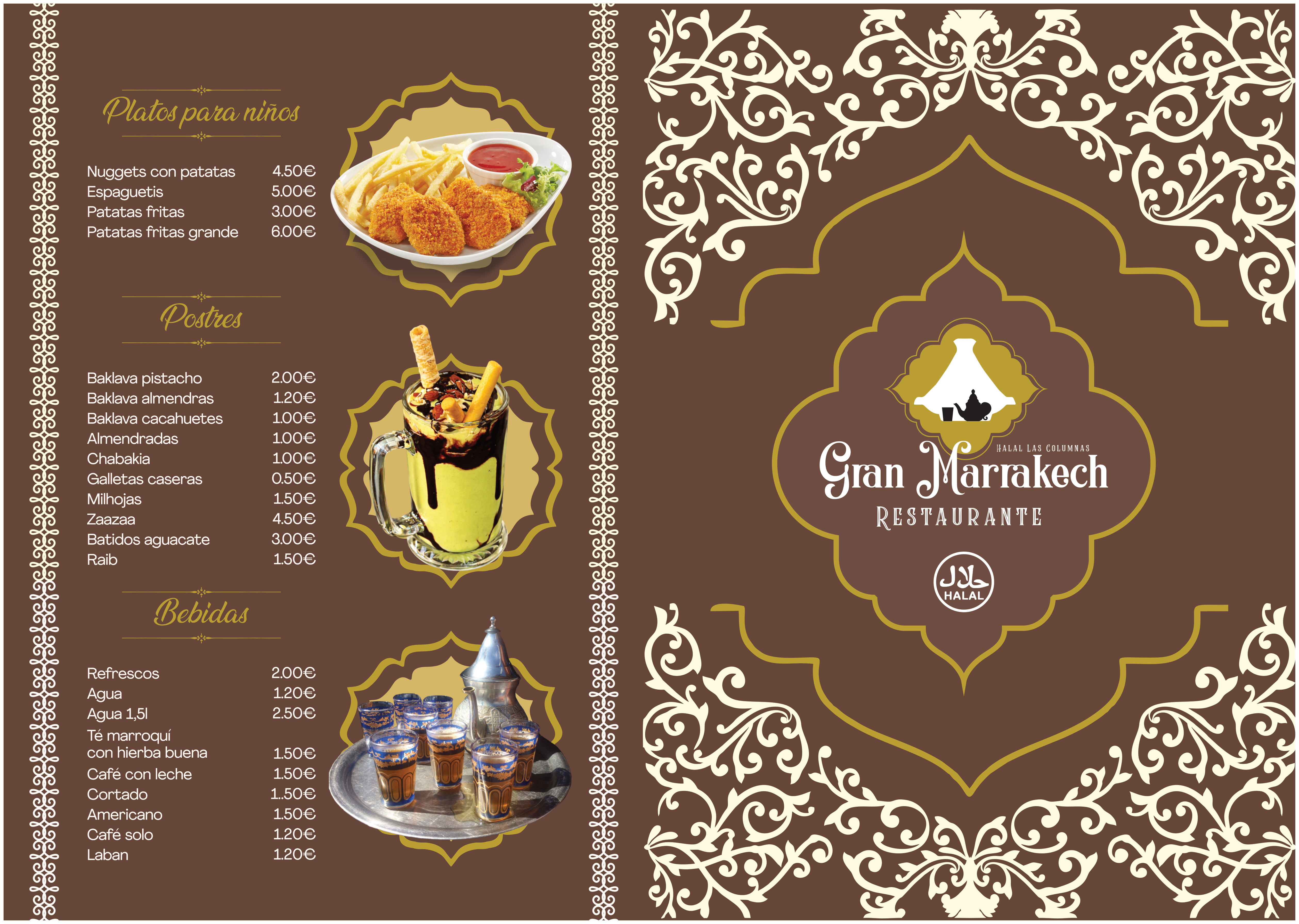 Carta Gran Marrakech Página 1