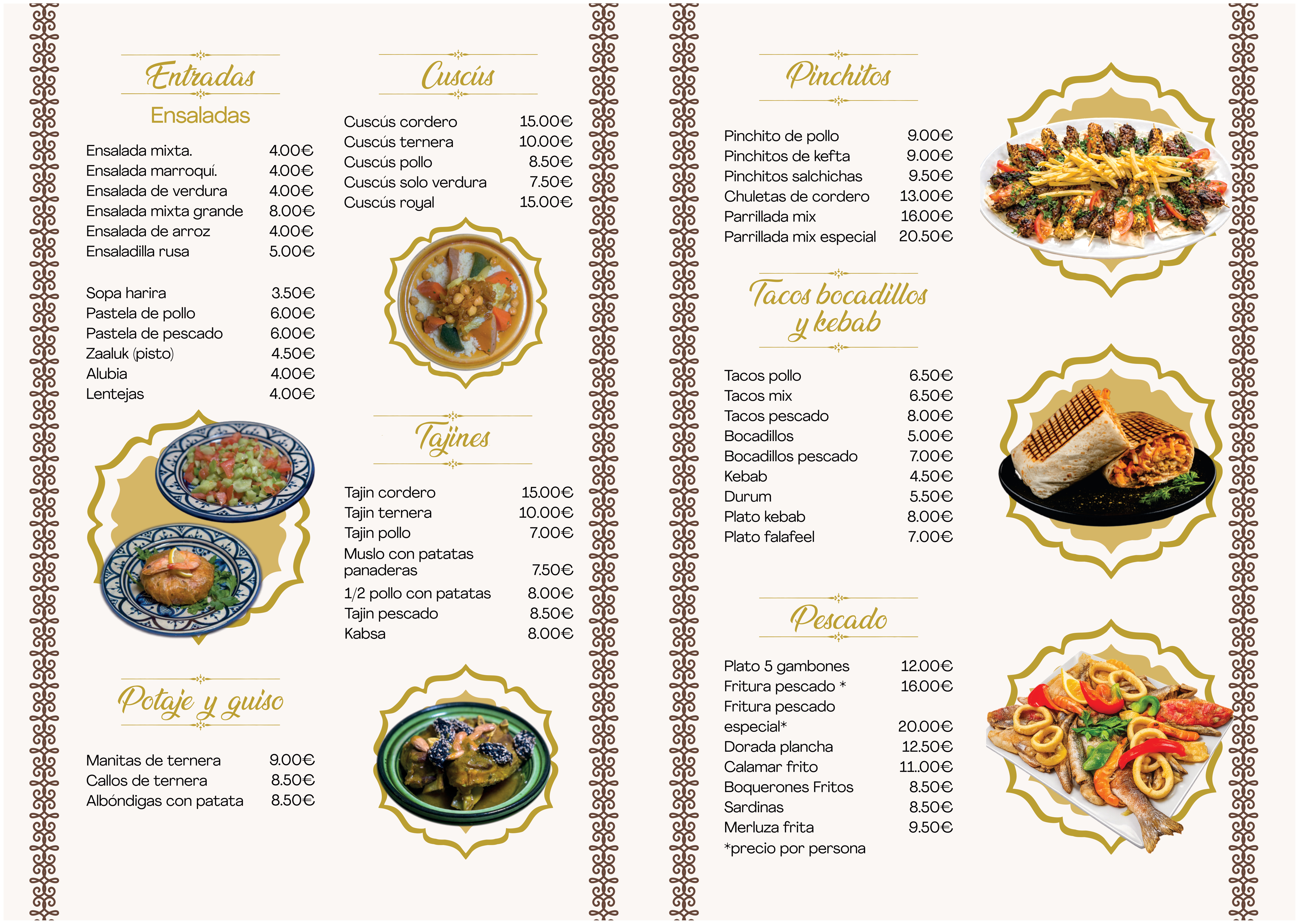 Carta Gran Marrakech Página 2
