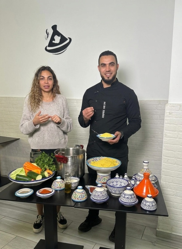 Preparación Cuscús Cocineros